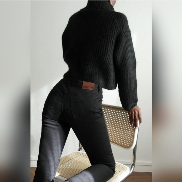 Thakoon Slate Gray Classic Cropped Jean - Picture 2 of 5